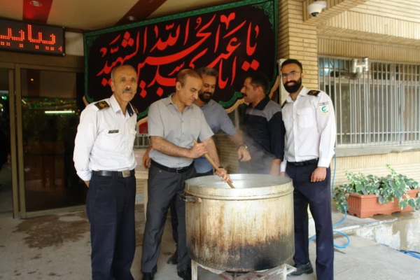Setting-up-prayer-table-memory-Imam-Hossein-Faculty-Dentistry